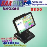 SAXPOS WG-01 15.6" Widescreen (All-In-One) POS Touch Terminal + Customer Display