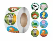 500pcs 3.8cm Assorted Animal Mix Gift Party Favour Kids Stickers