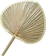 2 Natural Cattail Fan - Rustic Chinese Style Woven Handmade Fans | Farmhouse Home Decoration Handmade Fan Accessories for BBQ?