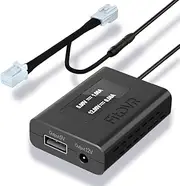 Dash Cam Power Adapter (10-Pin) for for Hyundai, Kia, Genesis, LED Display USB Power Source, Connects to Rearview Mirror, Fuse Protection, Easy to Install, 5V 12V Output, D3-014