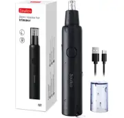 Ear and Nose Hair Trimmer for Men Rechargeable, USB Electric Nose Hair Trimme...