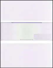2000 High Security Computer Check Stock Paper - Check in Middle - Purple Mazed