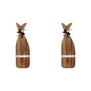2PK LVD Whale Serving Board With Spreader Home Kitchen Serveware/Tableware