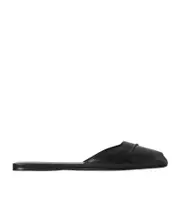 The Row Milla Flat Sandals 40.5,40 black