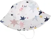 [VALICLUD] Wide Brim Fisherman Hat Stylish Boys and Girls Sun Hat Graffiti Pattern Foldable White