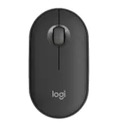 Logitech Pebble 2 M350s Mouse - Bluetooth - USB - Optical - 3 Button(s) - Tonal Graphite - Wireless - 4000 dpi - Scroll Wheel -