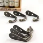 10/20Pcs Retro Iron Hat Coat Hooks Ancient Rustic Shabby Door Wall Metal Hanger