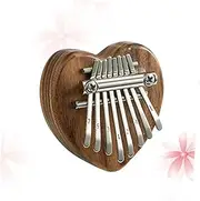 ERINGOGO Keys Thumb Piano DIY Handmade Assembly Heart Shaped Educational for Girlfriend Premium Sound Compact Colors