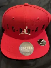 Air Jordan Nike Jumpman Youth Snapback Gym Red 8-20 Hat New
