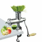 New Slow Squeezer Fruit Vegetable Juice Extractor Manual Wheatgrass Juicer Auger