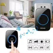 Doorbell Weatherproof Outdoor Remote Push Button- 1000 Feet Long Range 60 Music