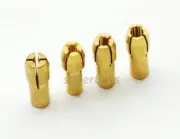 4pc Brass Collet Pin Vice Nut For Rotary Drill Die Grinder Milling Bit Tool Vise