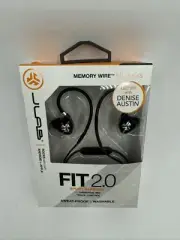 JLab Fit 2.0 Wireless Sport Earbuds - Black (EBFIT2RBLK)