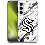 Seattle Kraken NHL Marble Pattern Graphic Phone Case - Samsung