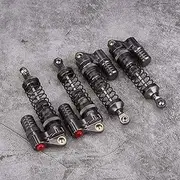 Aluminum Alloy Shock Set, 100mm RC Car Shock Absorber with Springs for Axial / SCX10 / D90 RC Crawler Car
