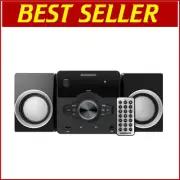 Premium Bluetooth Audio System with USB & AUX - Programmable CD Player Included