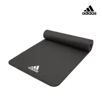 在飛比找誠品線上優惠-Adidas輕量波紋瑜珈墊-8mm(經典黑)