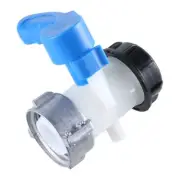 Water Tanks Adapter 1000L IBC DN40 Butterfly Valves Switches 62mm IBC Tanks