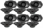Rockford Fosgate P1462 4x6" 140W 2-Way Car Speakers Bundle Package (12 Pack)