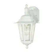 Cornerstone 1 Light Arm Down Outdoor - White Finish - 60W - SATCO-60-988