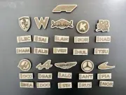 2025 F1 Race Track Circuits, Teams and Drivers Fridge Magnets-Formula one
