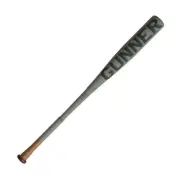 Warstic Senior Gunner Bbcor Metal Baseball Bat in Grey | Size: 32