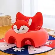 Children's Chair Sofa Cartoon Seat Learn Children's Chair Keep Sitting Posture Comfortable Learning to Sit Floor Seat, for Girls Boys Kindergarten Baby Seat Posture Comfortable for 3-16,Little squirrel