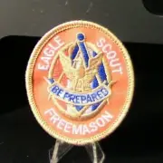 Thin Blue Line-Freemason (Eagle Scout) Private Issue Patch