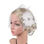 Cocktail Party Headband Dress Fascinator Hair Clip Party Headwear