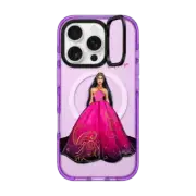 iPhone 16 Pro Impact Ring Stand Case MagSafe Compatible Capricorn Couture (Fashion Illustration Case)