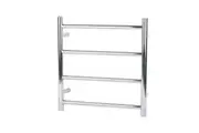 Round Electric Heated Towel Rack 4 Bars