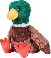 Warmies Mallard Plush Large Size, Fully Microwavable and Weighted Cuddly Toy for Anxiety, Chill in The Freezer or Heat in Microwave, Soft Toy Heat Pad