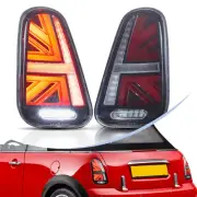 Pair Clear LED Rear Tail Lights For 2001-2006 Mini Cooper R50 R52 R53 w/Startup (for: Mini)