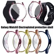 Case Cover For Samsung Galaxy Watch 5 4 40/44mm Tempered Glass Screen Protector