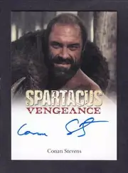 AUTO / AUTOGRAPH CONAN STEVENS AS SEDULLUS IN SPARTACUS VENGEANCE