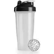 5Pcs Shaker Ball Sport Bottle Cup GYM Protein Supplement Drink Blender Mixer 700ml