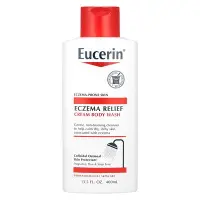 在飛比找iHerb優惠-[iHerb] Eucerin 濕疹舒緩沐浴露，13.5 液