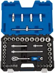 Draper Tools 1/2 Sq. Dr. Combined mm/Af Socket Set 41 Piece (16453)