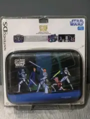 STAR WARS CLONE WARS JEDI ALLIANCE LARGE CARRYING CASE FOR NINTENDO DS LITE