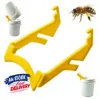 1pc Brackets Beekeeping Tool Plastic Bee Honey Bucket Grips Holder Rack Frames