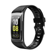 R10 1.14Inch Large View Display Heart Rate Blood Pressure Monitor Smart Watch Black