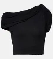 [Rick Owens] Rick Owens Sienna jersey crop top AU 16 black