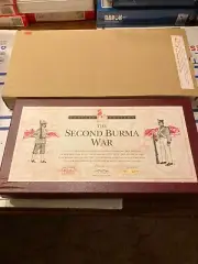 BRITAINS, SECOND BURMA WAR SET TOY SOLDIERS SET #5296, MINT, NIB w MASTER CARTON