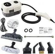 2500W High Pressure Steam Cleaner 1.1L Tank Handheld Steam Cleaner Pressurized Steam Cleaner for Kitchen Bathroom Car