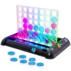 Glow in a Row Light-Up 4 in a Row Board Game, Strategy Games for Kids Ages 6 ...