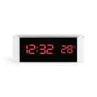 LED Alarm Clock Thermometer Digital Wall Clock with Seconds for Seniors for7317