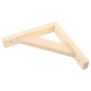 Wall Mount Shelf Bracket Wooden Shelf Support Bracket Triangle Floating Shelf