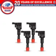 Set of 4 Ignition coil Compatible with 2009-2016 Honda CR-Z (for: Honda)