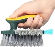 Scrub Brush for Cleaning | Scrub Cleaning Brush for Crevice Gap,Hard Bristles Tile Joint Scrubbing Brush with Handle for Bathroom Floor, Tile, Bathtub