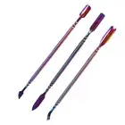 3pcs/set Cuticle Remover Double Side Hand Foot Dual Use Comfortable Grip Nail